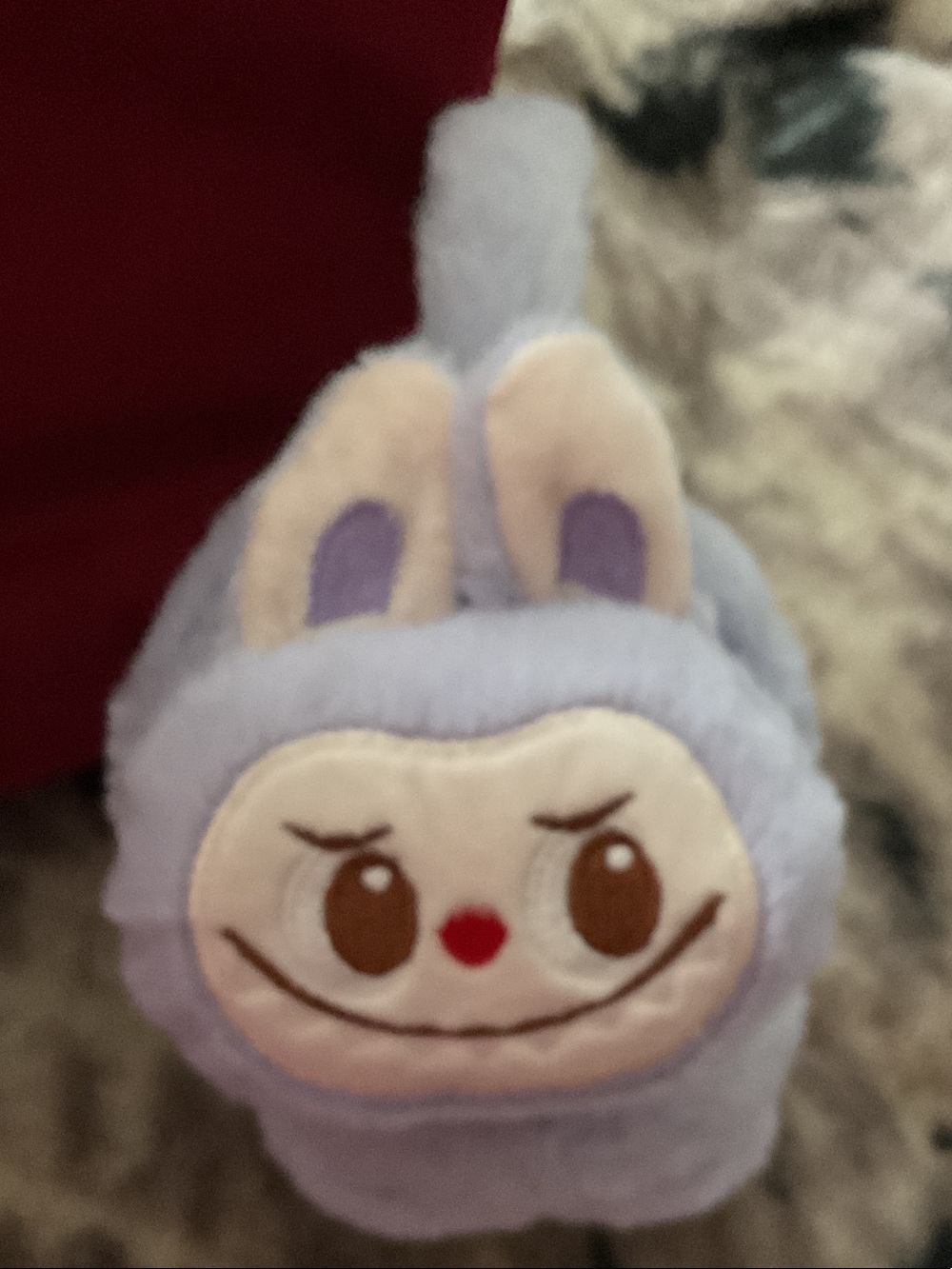 Pop Mart LaBuBu Earmuffs Purple